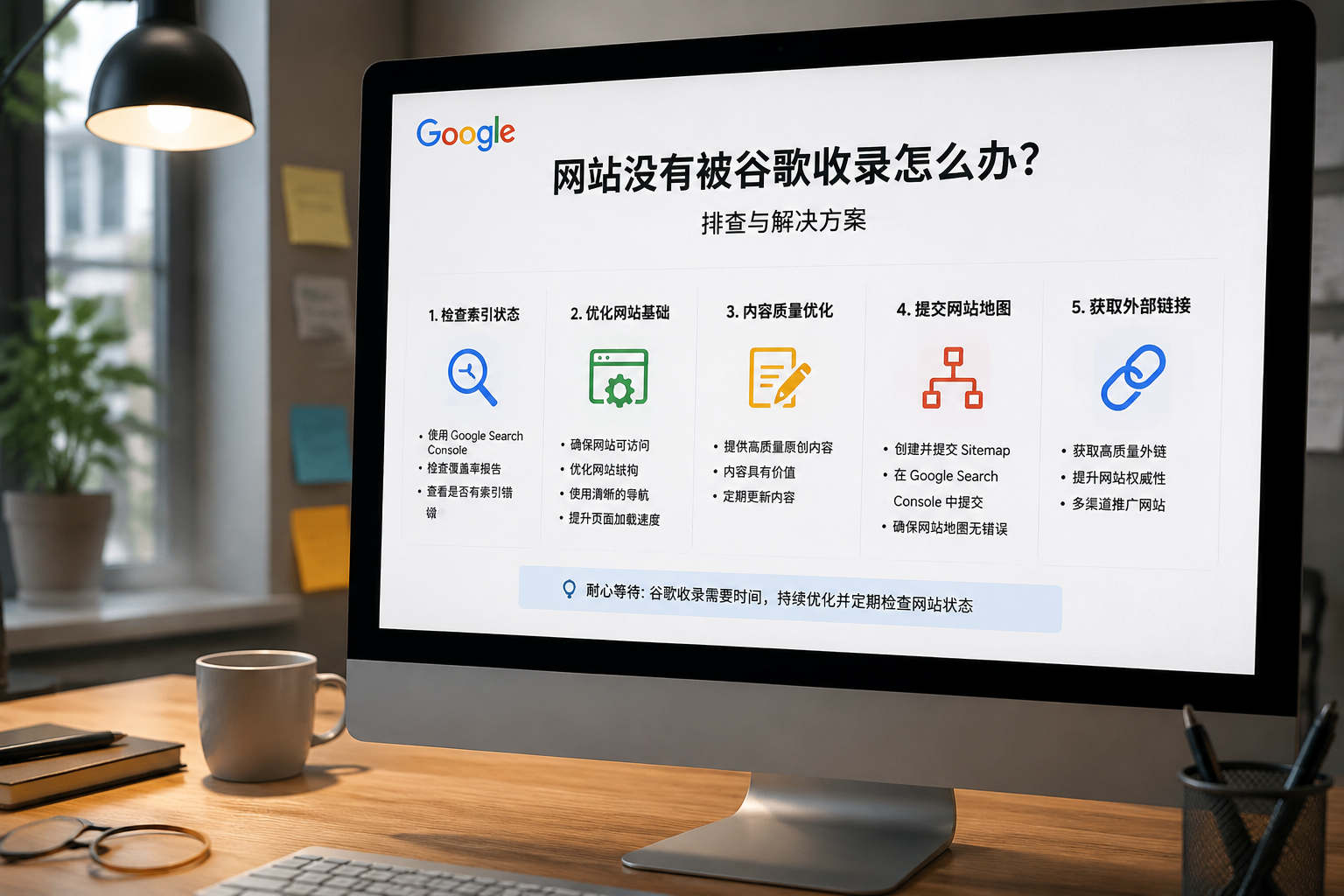 网站没有被谷歌收录怎么办